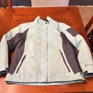 Women’s free country coat with zip out liner, jacket size large
